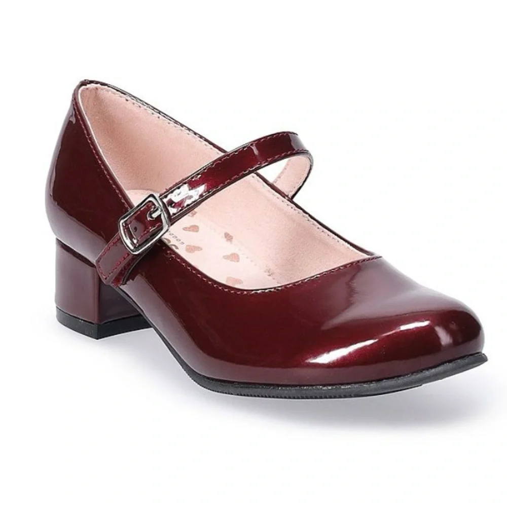 NIB Sonoma Goods For Life “Lizzyy” Burgundy Dress Shoes, Size 2